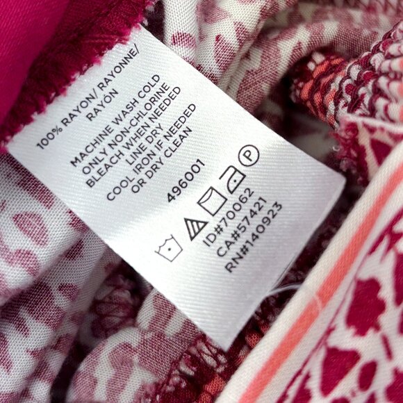 LOFT beach Women's Backless Romper Red Wine Vacation Style with Pockets - Picture 15 of 15